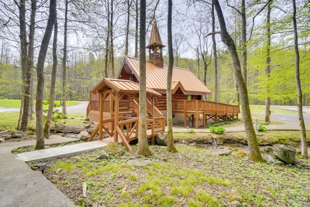 Lovely Gatlinburg Cabin With Private Hot Tub! Extérieur photo