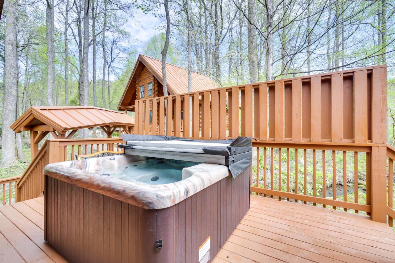 Lovely Gatlinburg Cabin With Private Hot Tub! Extérieur photo