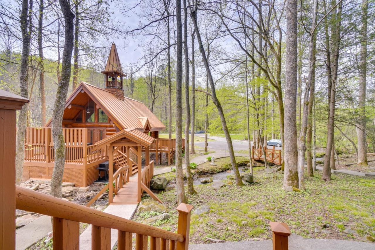 Lovely Gatlinburg Cabin With Private Hot Tub! Extérieur photo